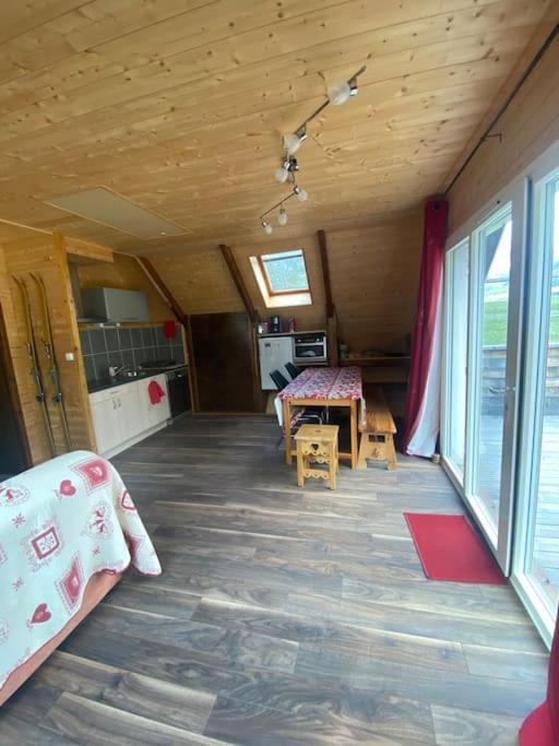 Chalet Cosy, Belle Vue, Dans Le Massif Du Vercors Lans-en-Vercors Luaran gambar