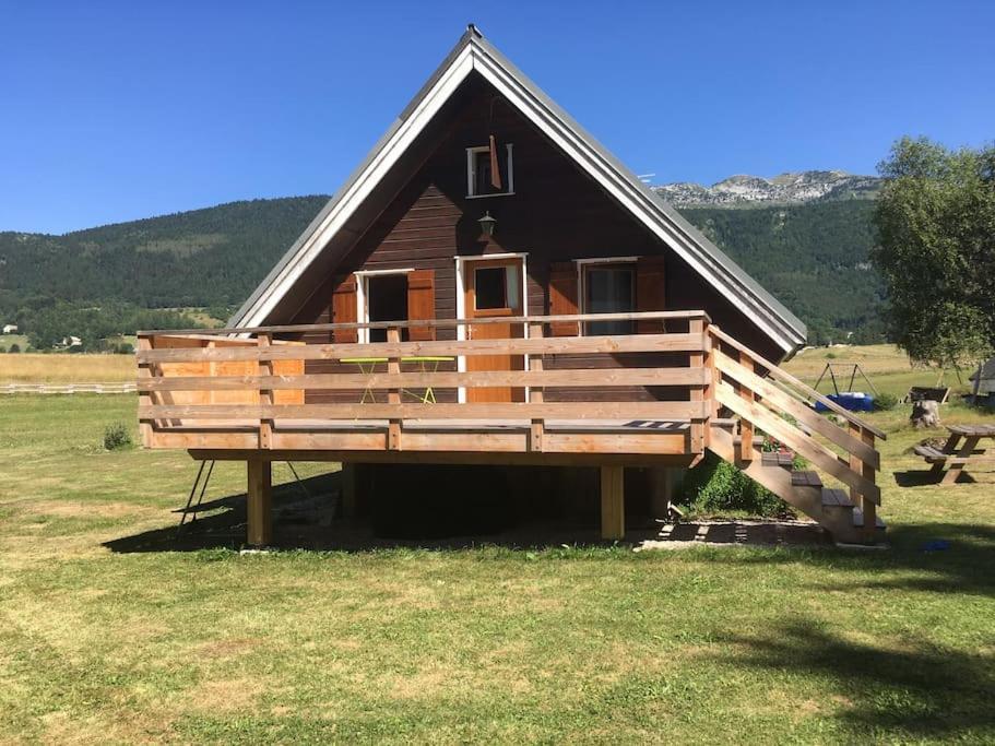 Chalet Cosy, Belle Vue, Dans Le Massif Du Vercors Lans-en-Vercors Luaran gambar
